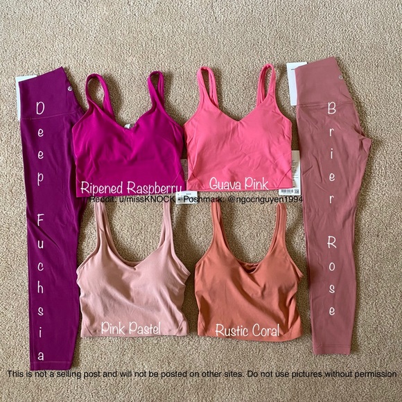 Lululemon Ripened Raspberry Guava Pink 